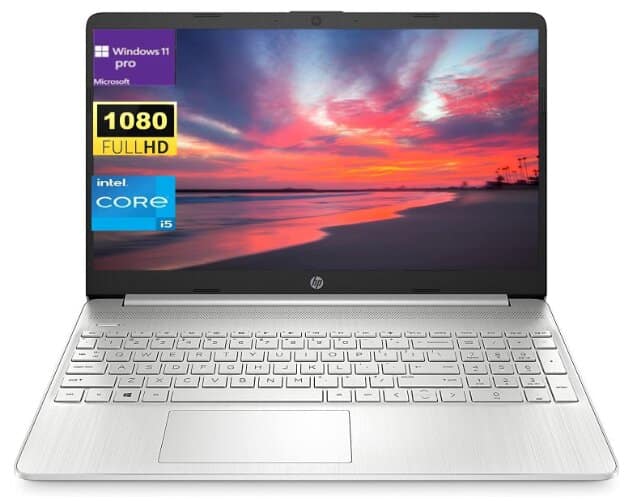 HP 15.6 FHD Anti-Glare Laptop, Intel Core i5-1135G7 Processor, 16GB RAM 1TB SSD