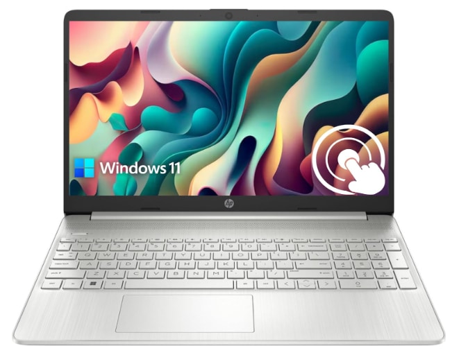 The best refurbished laptop under $500: HP Newest Pavilion 15.6 HD Touchscreen Anti-Glare Laptop, 16GB RAM, 1TB SSD Storage, Intel Core Processor up to 4.1GHz, Up to 11 Hours Long Battery Life