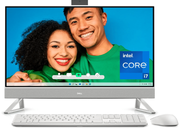 Dell Inspiron 27 7720 All-in-One - 27-inch FHD Display, Intel Core i7-1355U, 16GB DDR4 RAM, NVIDIA GeForce MX550 GDDR6 Graphics