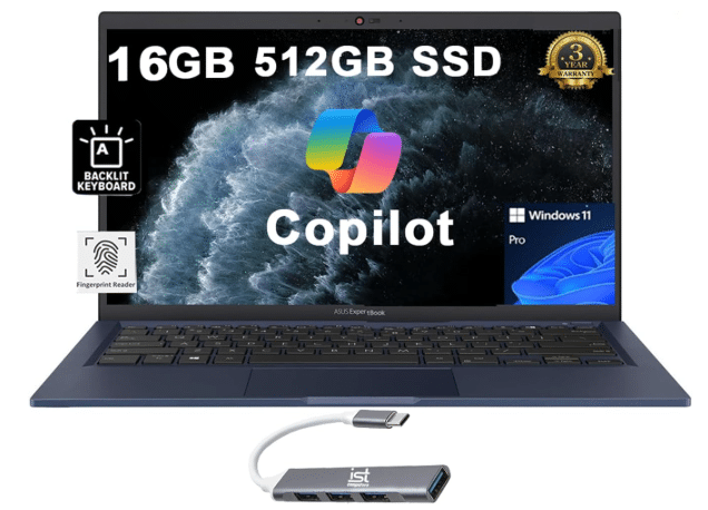 ASUS ExpertBook B1 Business Laptop