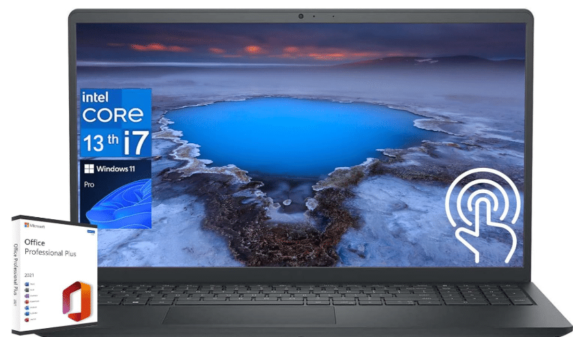 Dell Newest Inspiron Business Laptop, 15.6 FHD Touchscreen