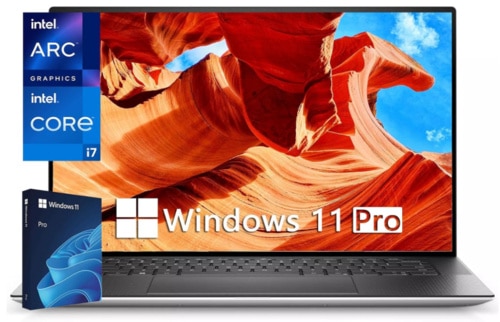 Dell Newest XPS 15 9530 Business Laptop, 15.6 FHD Display Intel 13th Gen 10-Core i7-13620H 32GB DDR5 1TB SSD Arc Graphics A370M Wi-Fi 6