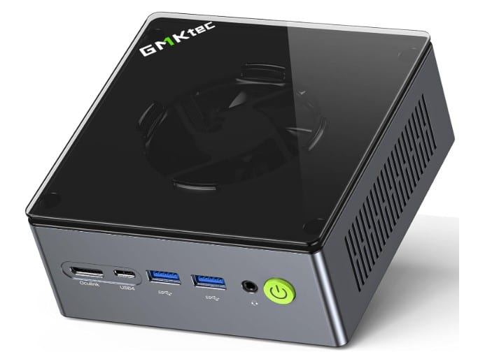 GMKtec Mini PC Gaming, M7 AMD Ryzen 7 PRO 6850H Cheap Protable Gaming Desktop Computer