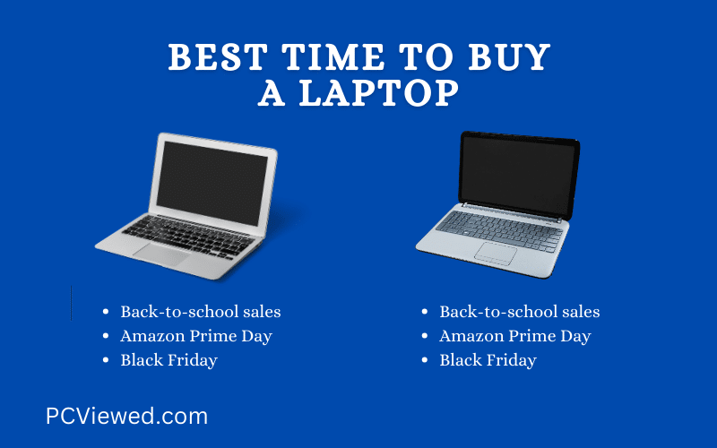 Best Time To Buy A Laptop by PCViewed