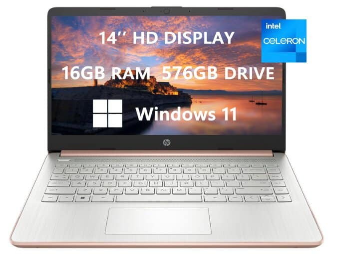 2023 Newest HP Laptops for College Student & Business, 14'' screen