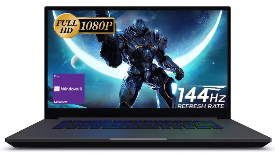 NUC Intel X15 Gaming Laptop, 144Hz 15.6 FHD Display, Intel Core i7-12700H, Newest Intel Arc A550M Graphics, 32GB DDR5 RAM, 1TB SSD