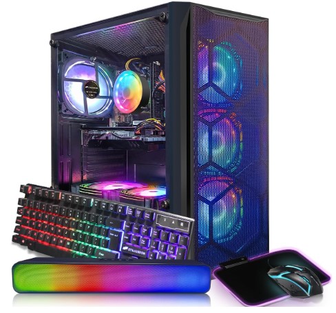 STGAubron Gaming PC Desktop Computer Core i7